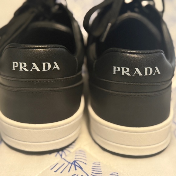 Prada Black and White Sneakers - Picture 1 of 10